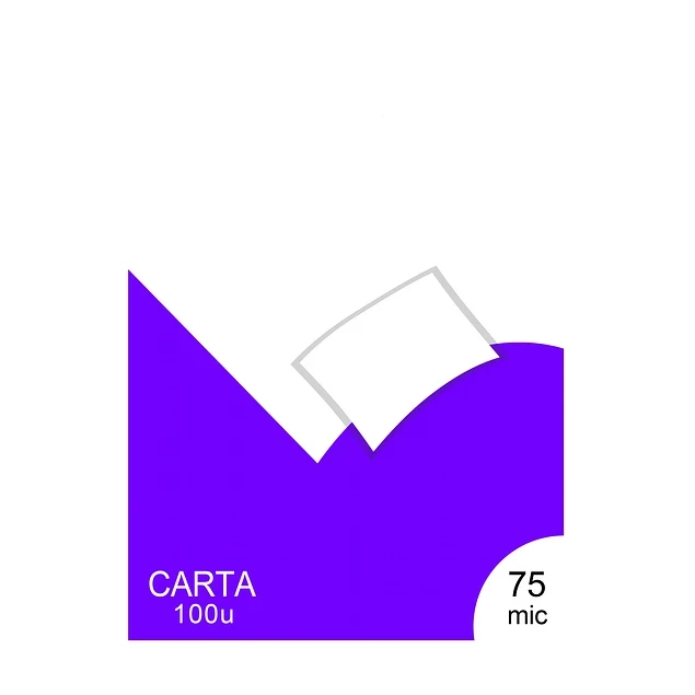 100 Micas Termolaminadora Plastificadora Carta 75mic Pretzel - Ideal para Protección de Documentos, Alta Calidad y Durabilidad. Perfecto para Oficina y Escuela