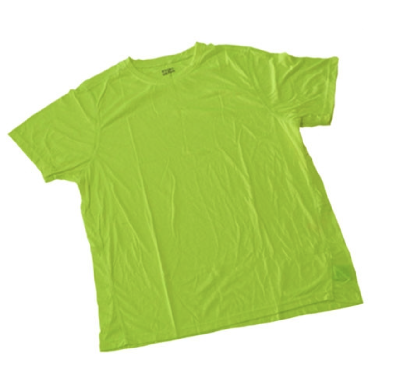 Polera Sublimable amarilla neon talla xxl redo - 100% poliester