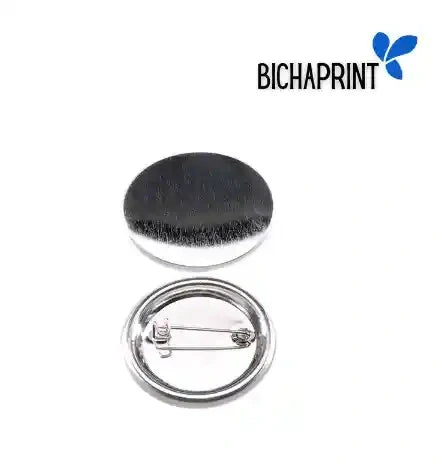 Chapita base metálica pin TMJ 58 MM bolsa de 100 unidades