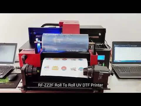 Ploter UV DTF ZZ2F - para FILM AB CYMKW +VV