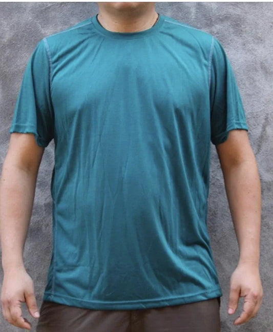 Polera verde calipso sublimable talla xxl redo - 100% poliester