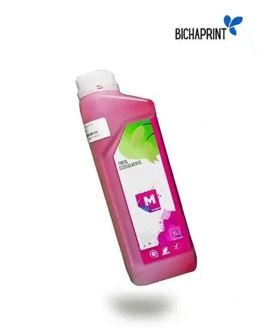 Tinta Ecosolvente TMJ Magenta 1 litro Xp600 Dx5 Dx7 Dx6